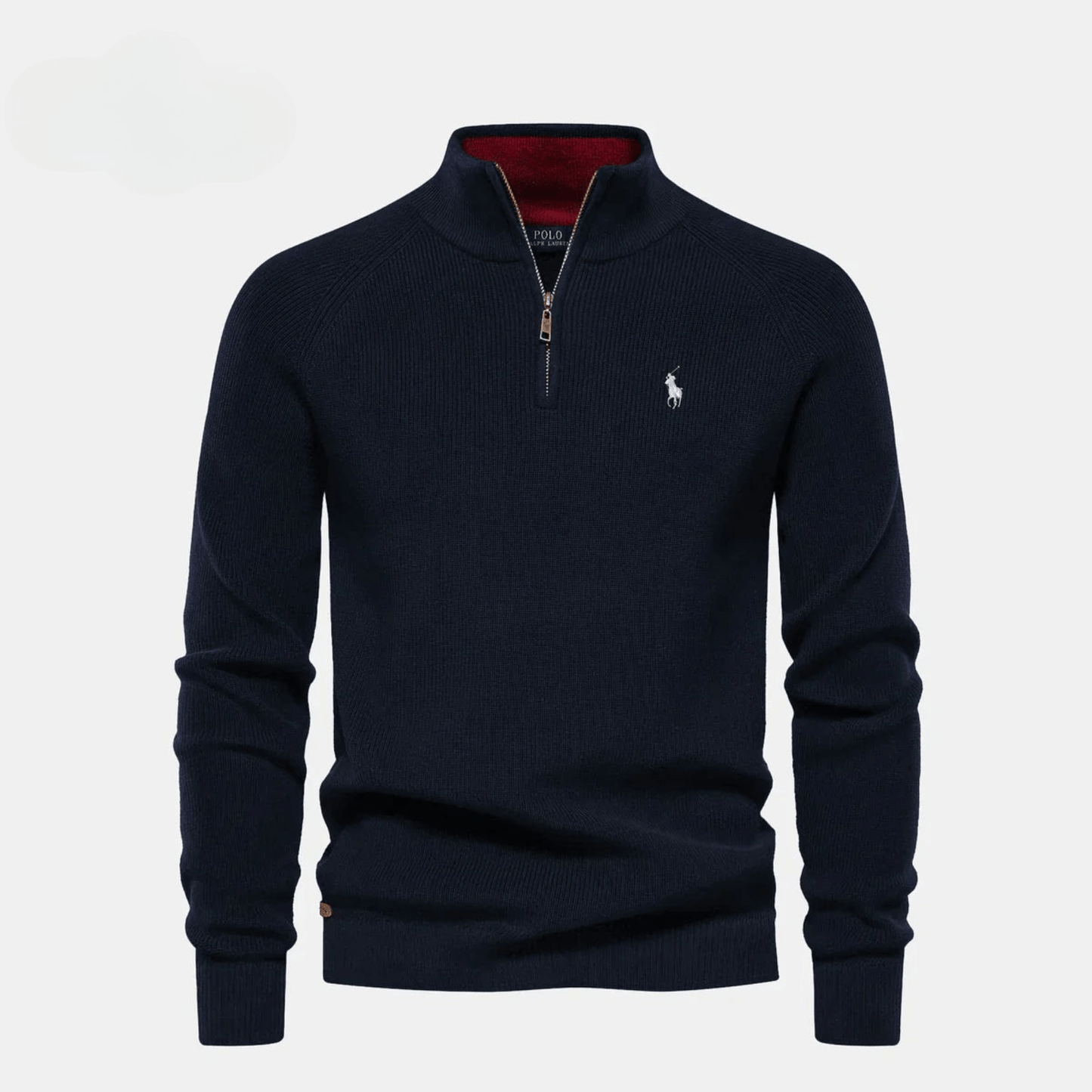 R&L™ Maglione mezzo-zip
