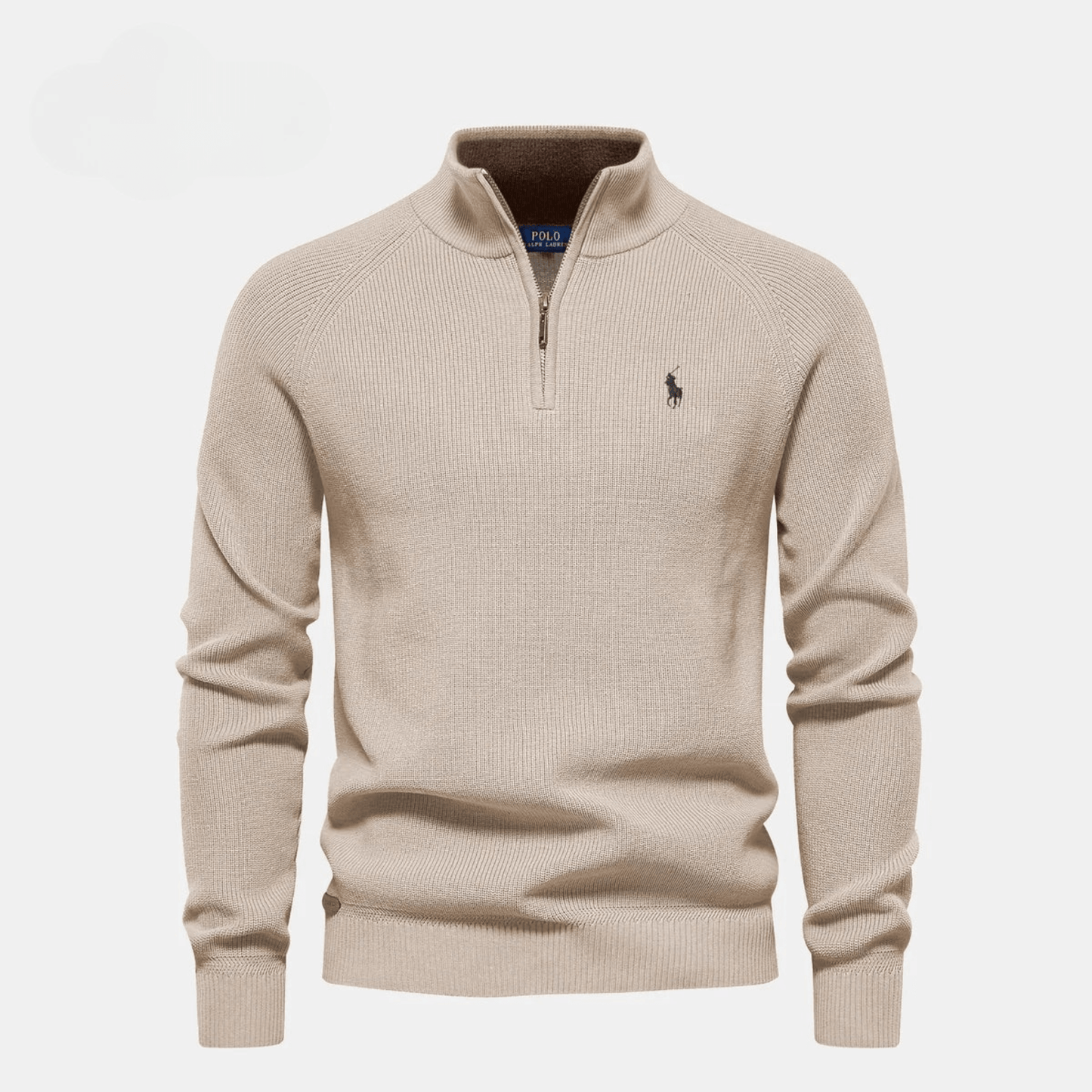 R&L™ Maglione mezzo-zip