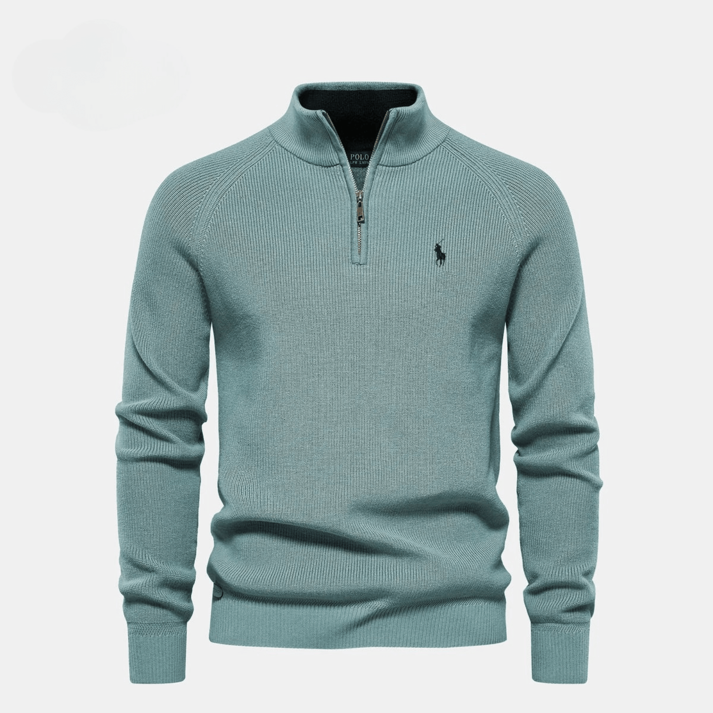 R&L™ Maglione mezzo-zip
