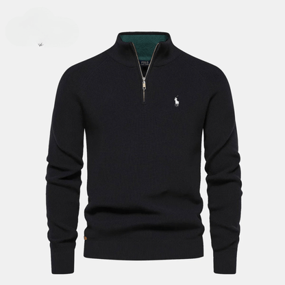 R&L™ Maglione mezzo-zip
