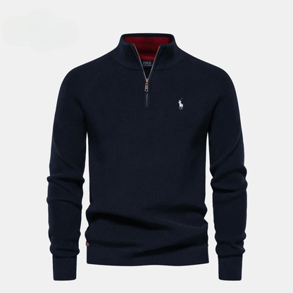 R&L™ Maglione mezzo-zip