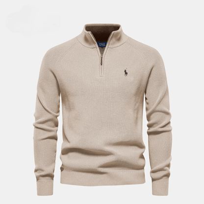 R&L™ Maglione mezzo-zip